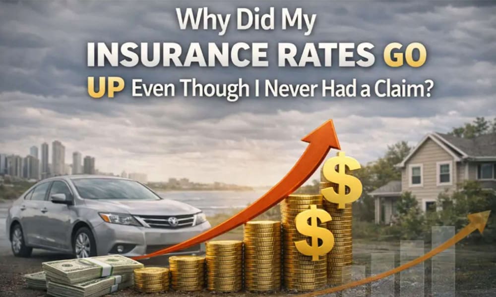 Blog - Why Did My Insurance Rates Go Up Even Though I never Had a Claim?